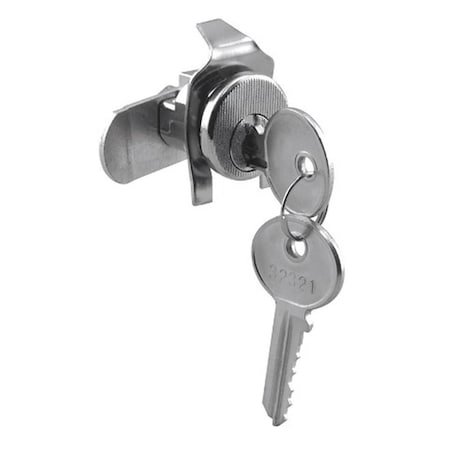 Prime-Line S4133 5-Pin Cutler Counter Clockwise Mail Box Lock Nickel Plated 5269501